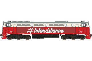 Dekas H0 (DC Digital) Inlandsbanan Diesellok TMZ 1413 Betty, Ep. VI