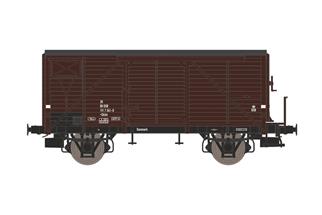 Dekas H0 DSB gedeckter Güterwagen Gklm, Ep. IV