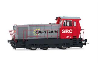 Electrotren H0 (DC) SRC Diesellok Serie 312, Captrain, Ep. VI