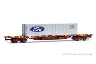 Electrotren H0 RENFE Containertragwagen MMC3, 40' Ford, Ep. IV