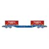 Electrotren H0 RENFE Containerwagen MMC3, 2x20'-Coil-Container Tramesa, Ep. VI