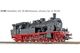 ESU H0 (AC/DC Sound) DB Dampflok 78 468, Museumslok Eisenbahn-Tradition, Ep. VI