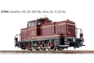 ESU H0 (AC/DC Sound) DB Diesellok 261 652-2, altrot, Ep. IV