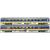 Exact-Train H0 NS/SNCB Reisezugwagen-Set ICRm Bpmz10/Bpmbdz8, gelb/blau, Ep. VI