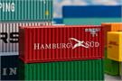 Faller H0 20'-Container, Hamburg Süd