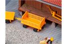 Faller H0 Bahnsteigwagen, orange (Inhalt: 2 Stk.)