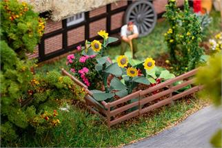 Faller H0 Blumen im Vorgarten