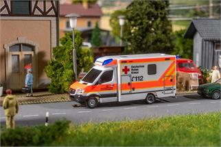 Faller H0 Car System MB Sprinter Rettungswagen, DRK