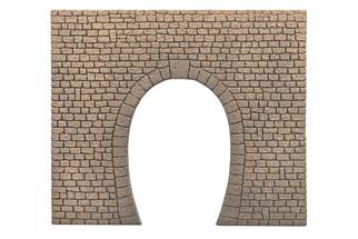Faller H0 Dekorplatte Tunnelportal, 1-gleisig, Naturstein-Quader