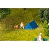 Faller H0 Zelte, blau (Inhalt: 4 Stk.)