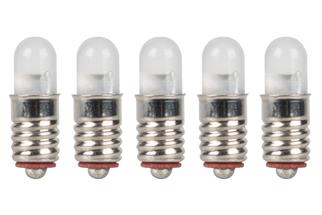 Faller LED für Beleuchtungssockel, warmweiss (Inhalt: 5 Stk.)