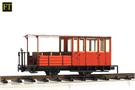 Ferro-Train H0n3z BRB Vorstellwagen B 21, halb offen, rot