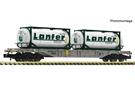 Fleischmann N AAE Containertragwagen Sgnss, Lanfer, Ep. VI