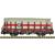 Fleischmann N DB Steckrungenwagen Kbs, 40'-Container, Ep. IV