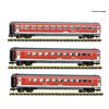 Fleischmann N (DC) DB AG 3-tlg. Set 1: München-Nürnberg-Express, DB AG