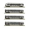 Fleischmann N (DCC) DSB 4-tlg. Set: Doppelstockwagen, DSB