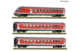 Fleischmann N (Digital) DB AG Reisezug-Wagenset 2 München-Nürnberg-Express, Ep. VI, 3-tlg.