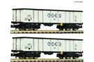 Fleischmann N ecco-rail offenes Güterwagen-Set Eaos, Ep. VI, 2-tlg.