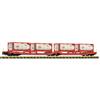 Fleischmann N ÖBB Doppeltaschen-Gelenkwagen T3000e, TWS, Ep. VI