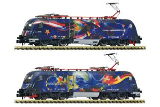 Fleischmann N ÖBB Elektrolok 1116 212-2, Fussball vereint Europa, Ep. VI