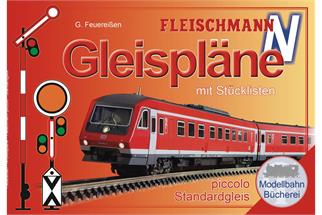 Fleischmann N piccolo Standardgleis-Gleispläne