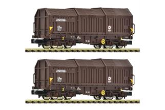 Fleischmann N RailCargoWagon Teleskophaubenwagen-Set Shimmns, Ep. VI, 2-tlg.