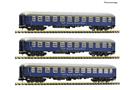 Fleischmann N Suisse Train Bleu 3-tlg. Set 1: Schnellzugwagen