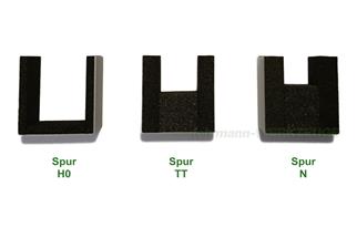 Fohrmann H0 Profilwinkel zur Lokliege Linton