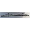 Hack H0 Z150 Zügelgurtbrücke, 147 x 14 x 15.5 cm, 2-gleisig, 64 mm Gleisabstand