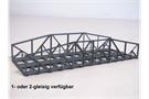 Hack N VN15-2 Vorflutbrücke rund, 15 x 6 x 3 cm, 2-gleisig