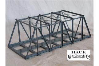 Hack TT KT17-2 Kastenbrücke schräg, 17.5 x 8 x 6 cm, 2-gleisig