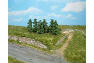 Heki H0/N/Z Birnbäume 6 cm (Inhalt: 6 Stk.)