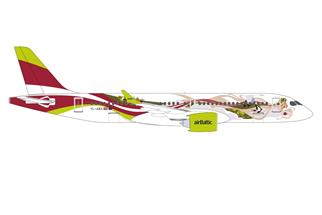 Herpa 1:200 airBaltic Airbus A220-300, 50th A220, YL-ABX