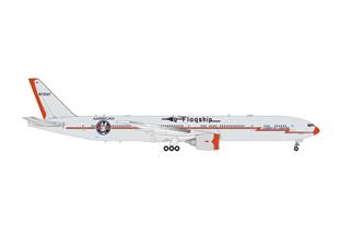 Herpa 1:200 American Airlines Boeing 777-300ER, Flagship Heritage Livery, N735AT