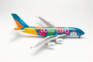 Herpa 1:200 Emirates Airbus A380, Expo 2020 Dubai, A6-EOT