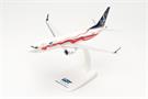 Herpa 1:200 LOT Polish Airlines Boeing 737 Max 8, Proud of Polands Independence, SP-LVD