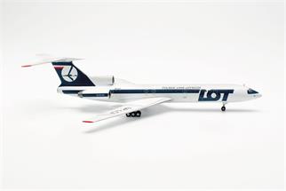 Herpa 1:200 LOT Polish Airlines Tupolev TU-154M, SP-LCI