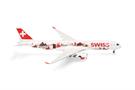 Herpa 1:200 Swiss Airbus A350-900, Wanderlust, HB-IFA Lausanne