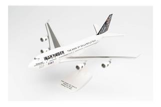 Herpa 1:250 Iron Maiden Boeing 747-400, TF-AAK Ed Force One, The Book of Souls Tour