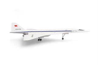 Herpa 1:400 Aeroflot Tupolev TU-144D, Technik-Museum Sinsheim, CCCP-77112