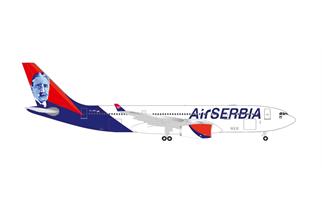 Herpa 1:500 Air Serbia Airbus A330-200, YU-ARC Mihajlo Pupin