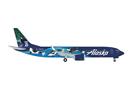 Herpa 1:500 Alaska Airlines Boeing 737 Max 9, West Coast Wonders, N932AK