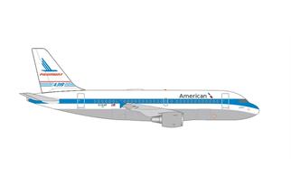 Herpa 1:500 American Airlines Airbus A319, Piedmont Heritage, N7449 Piedmont Pacemaker