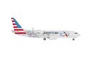 Herpa 1:500 American Airlines Boeing 737-800, 100 Years, N840NN