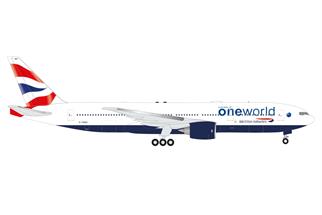 Herpa 1:500 British Airways Boeing 777-200, oneworld, G-YMMU