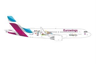 Herpa 1:500 Eurowings Airbus A320, Salzburger Land, D-AEWP