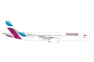 Herpa 1:500 Eurowings Airbus A321-200, D-AIDO