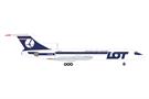 Herpa 1:500 LOT Polish Airlines Tupolev TU-14M, SP-LCA