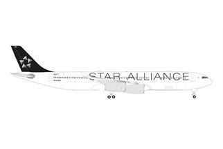 Herpa 1:500 Lufthansa Airbus A340-300, Star Alliance, D-AIGW Gladbeck