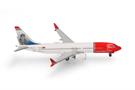 Herpa 1:500 Norwegian Air Shuttle Boeing 737 Max 8, SE-RTA Charles Lindbergh